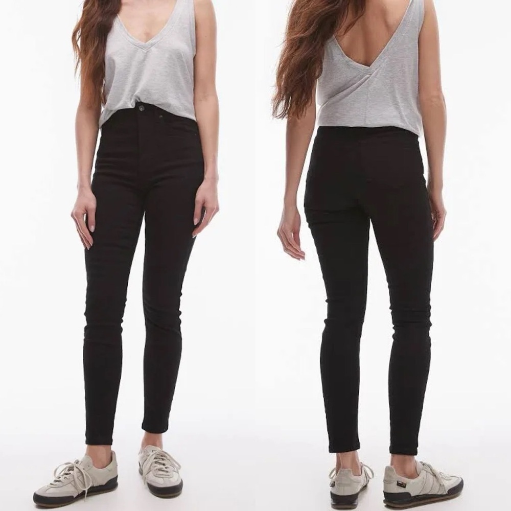 Topshop Moto Women’s Black Jamie Skinny Jeans Size 26‎